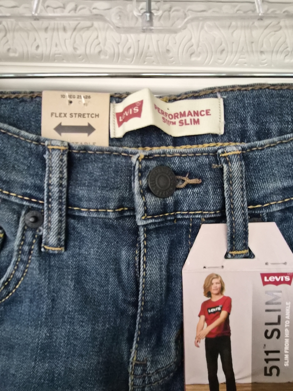 Levi's 511  Kids Slim Jeans - Picture 4 of 7